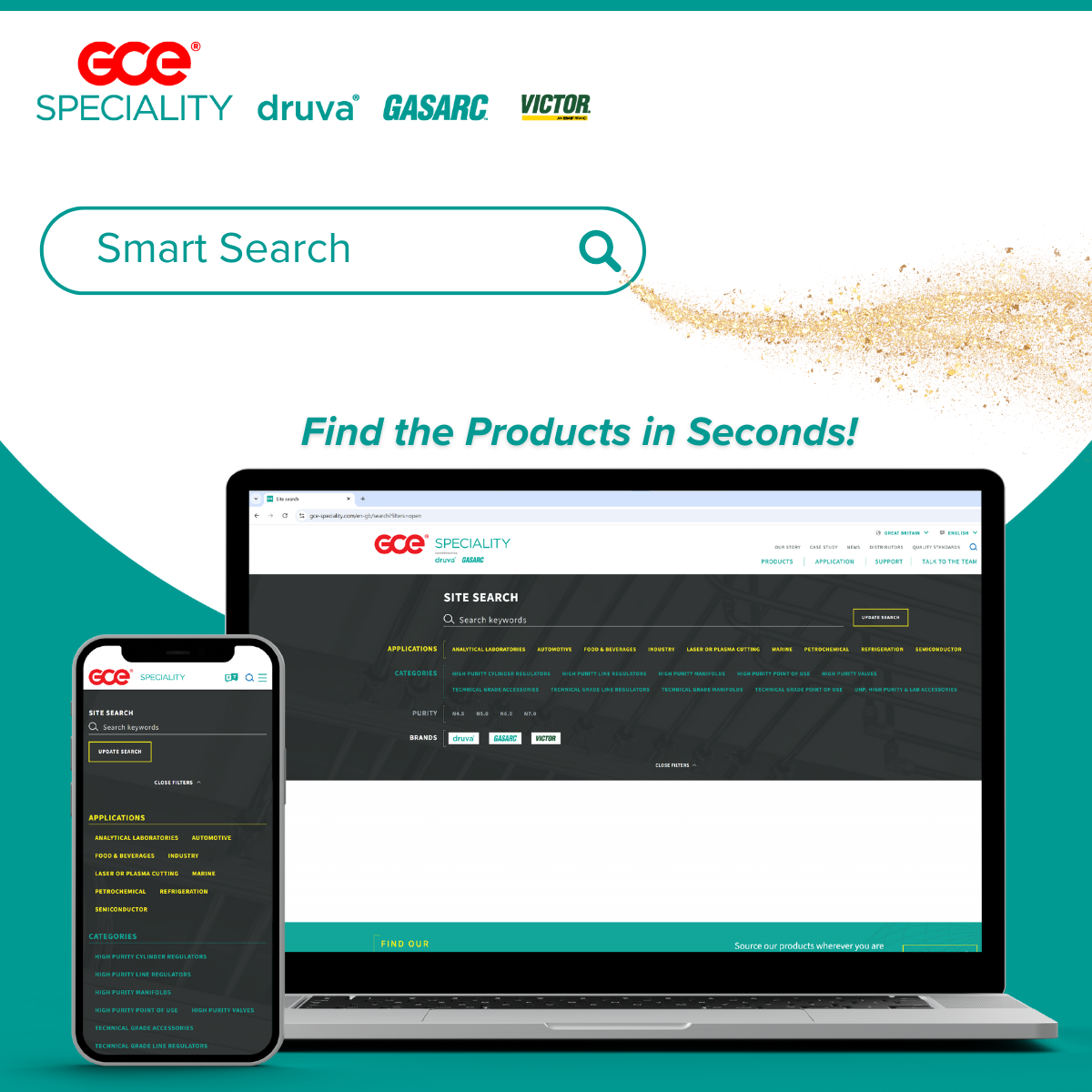 Animated of Specialty website features Animated of Specialty website features